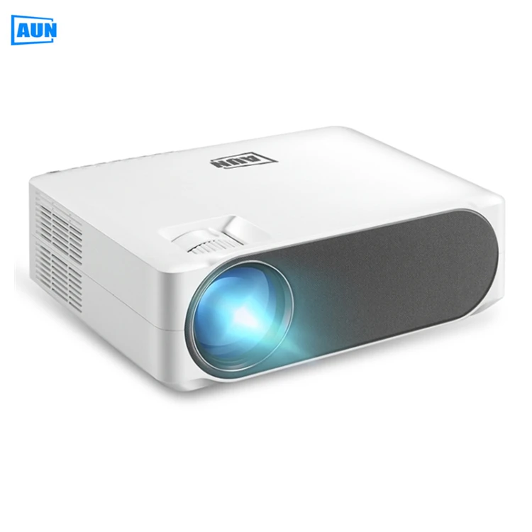 Оригинальный Портативный AUN AKEY6S 5 8 дюймов 5500 люмен 1920x1080P Android Full HD светодиодный