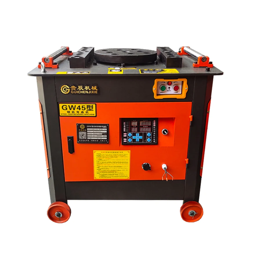 JQ-GW45-CL-CNC Full-automatic steel bar bending machine Round bar bender Stirrup bending machine