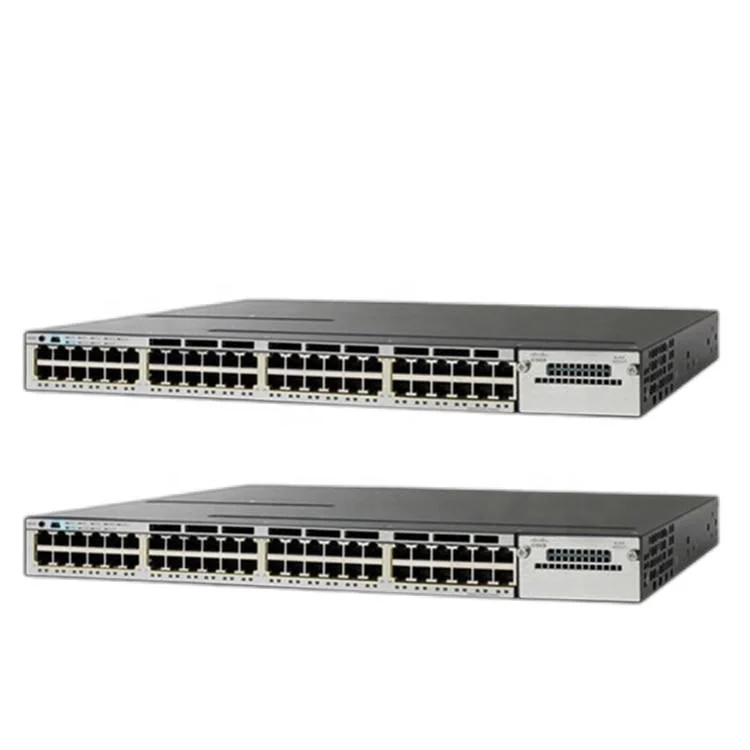 Good Product 48 Port managed PoE Switch WS-C3750X-48P-S