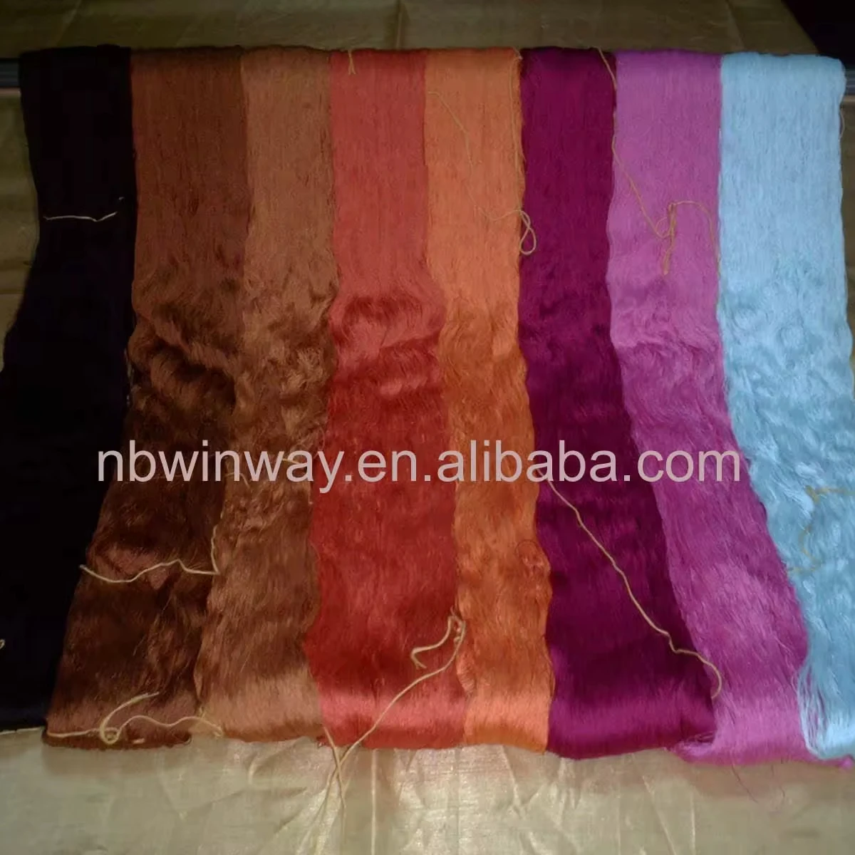 100% Mulberry spun silk yarn,Hot selling, in stock.2/60Nm.Natural fiber, pollution-free