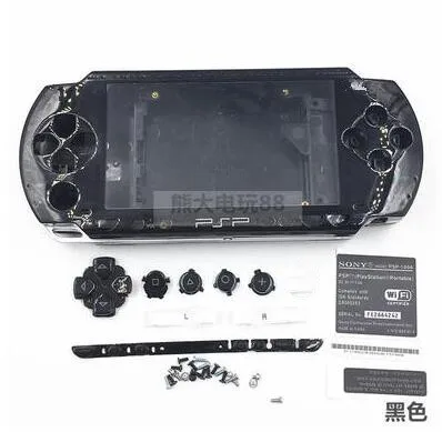 For PSP 1000 PSP1000 Full Housing Shell Cover Case Replacement Buttons Kits