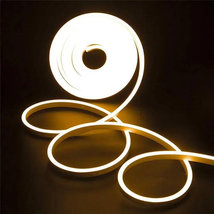 Silicone Tape Light IP65 Decorative Rope 110V Custom Neon Lights Strip Flexible Led Neon Light
