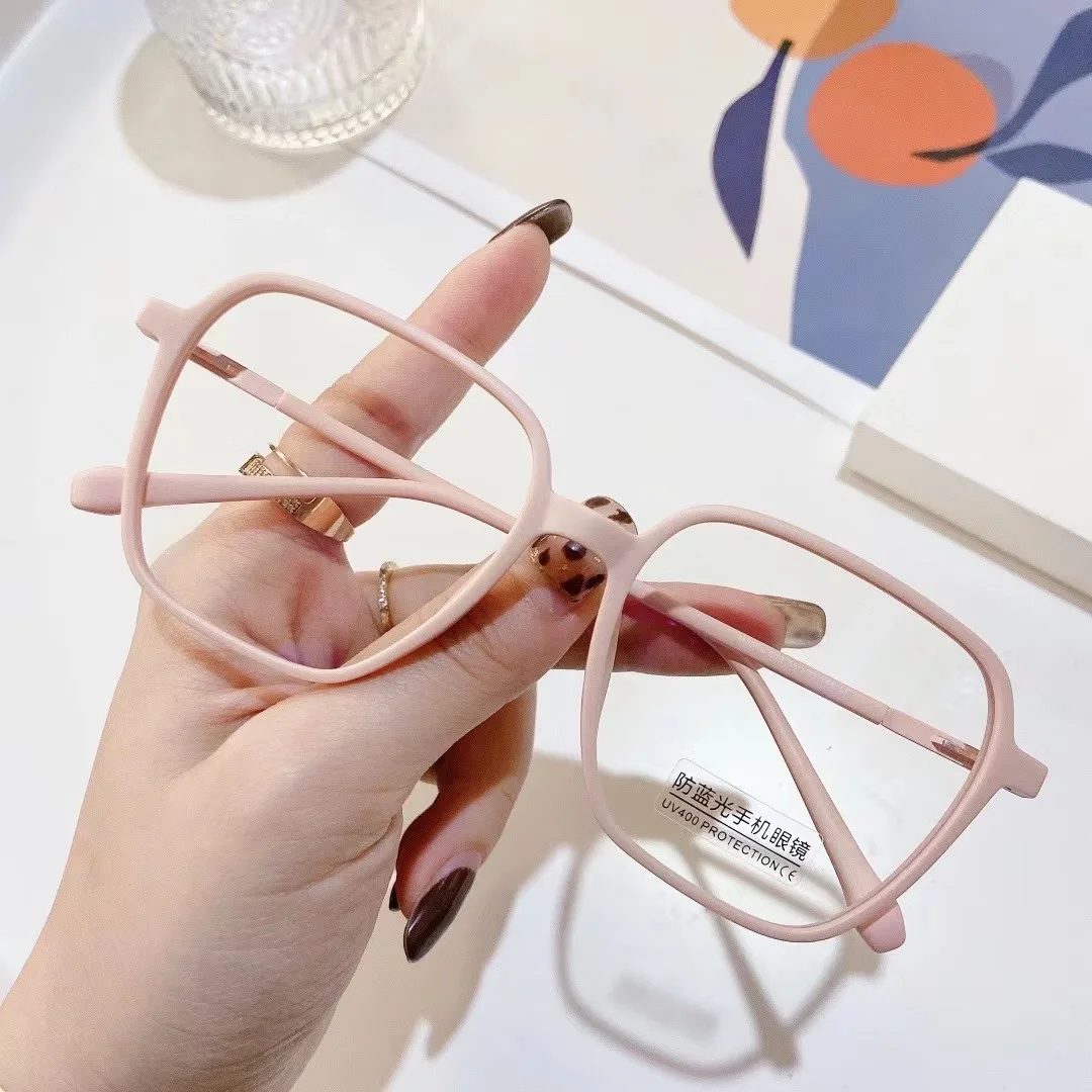 2022 Newest Glasses TR90 Optical Frame Blue Light Blocking Glasses Anti Blue Light Glasses Fashion Design For Women WKM3067