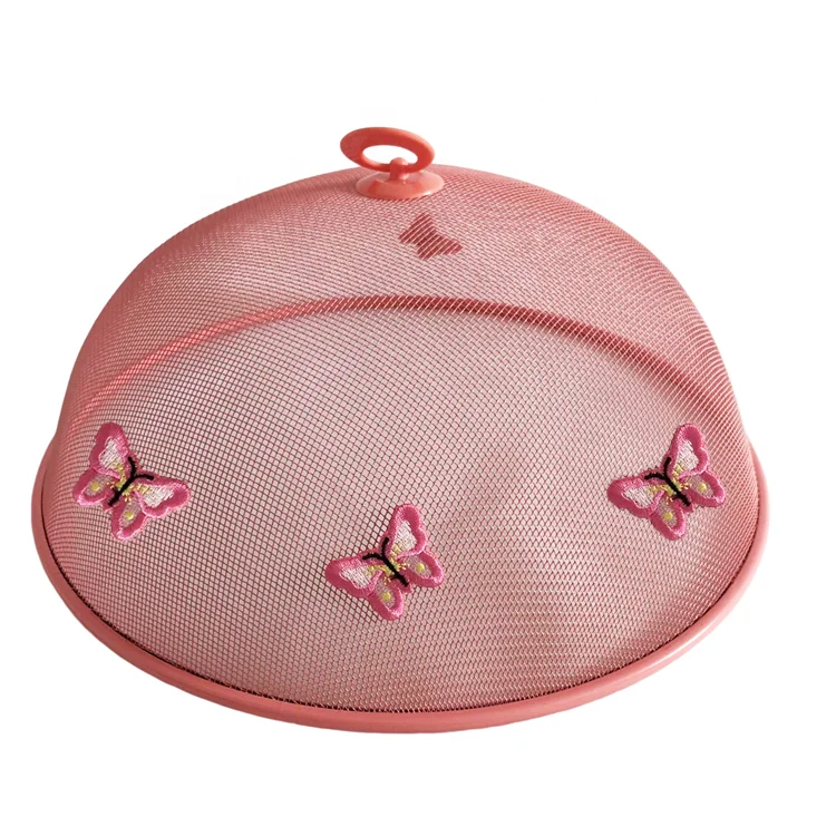 Kitchen Utensils Tent Umbrella Metal Mesh Demo Screen Outdoor Picnic Metal Mesh Screen Food Cover