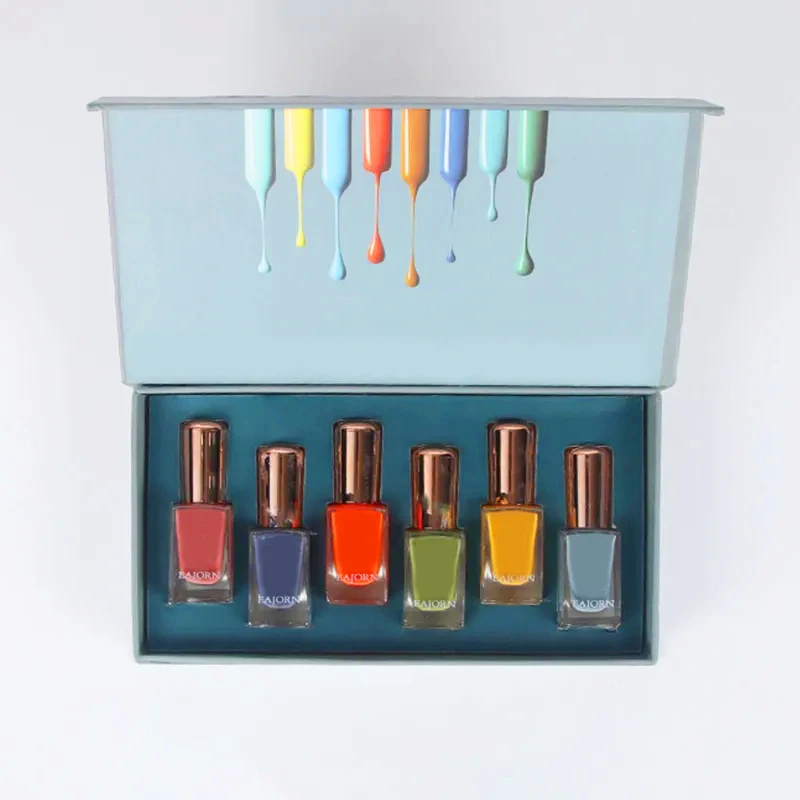Cosmetic Box Packaging Skin Care Cosmetics Makeup Gift Paper Box Packaging for Nail Polish Oil