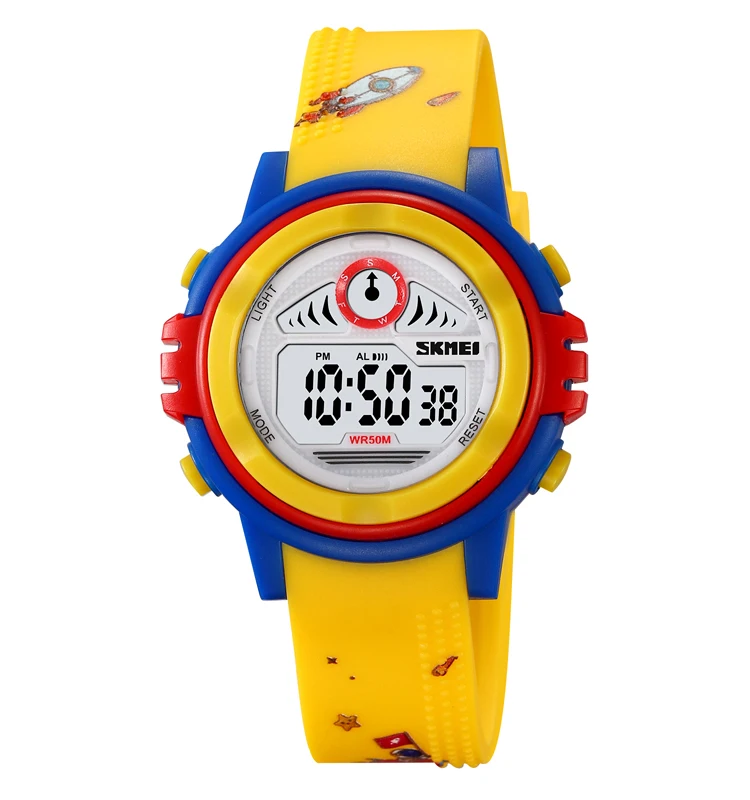 Wholesale Custom Your Children 7 Led Lights Watch Digital Watch for Kids Watches