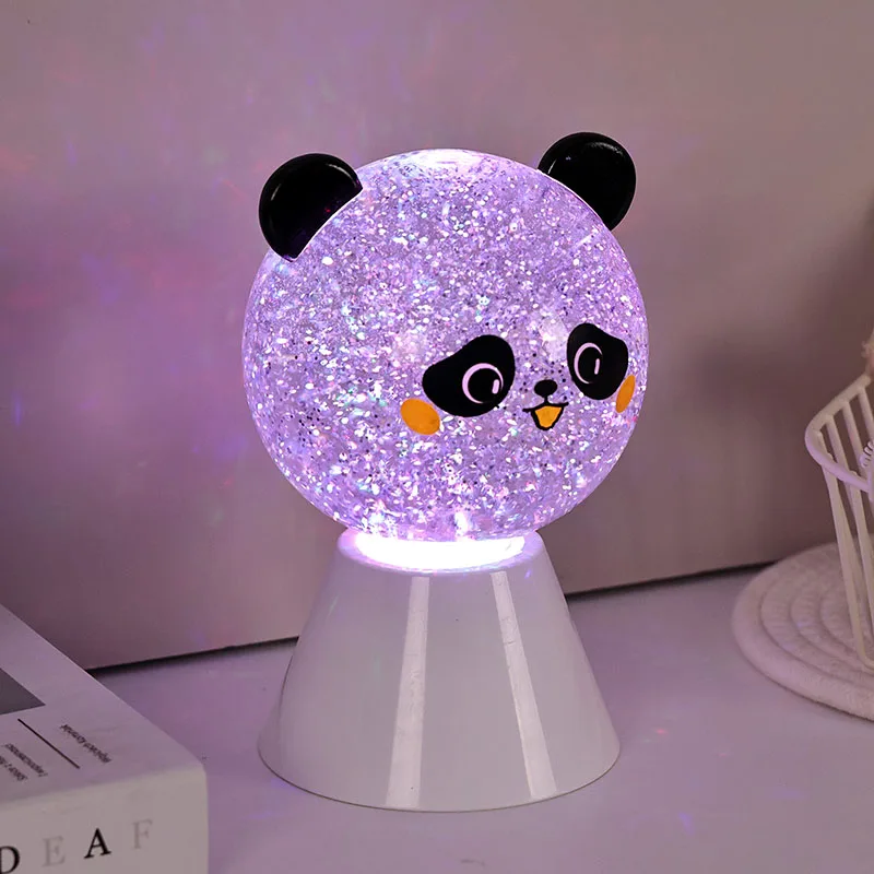 Rak Teacher Patting a popular internet celebrity Panda Rak Teacher is a kind of pastry Patting the Lamp Creative Birthday Gift