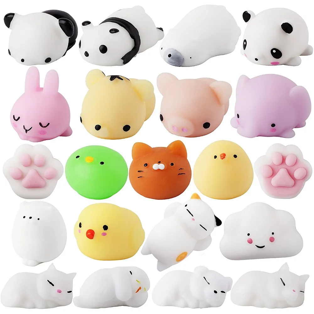  Супер мягкая мини-игрушка все виды непосед mochi милые игрушки для снятия стресса животные безопасные нетоксичные высококачественные детские игрушки-антистресс из термопластичной