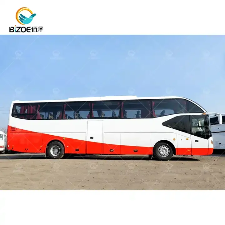 Used 51-54 Seats Diesel  Bus Passenger Bus With Outstanding Stability On Sales
