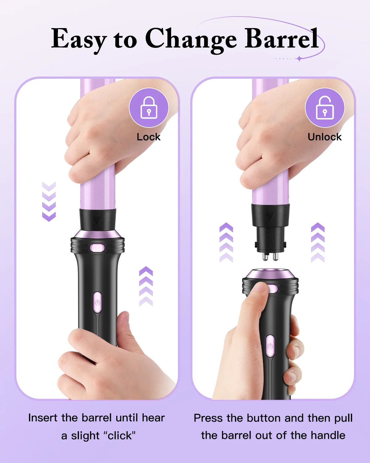 Electric Professional Hair Curling Iron, Interchangeable Flat Iron Ceramic Hair Curler  5 in 1  Hair Curling Iron Set