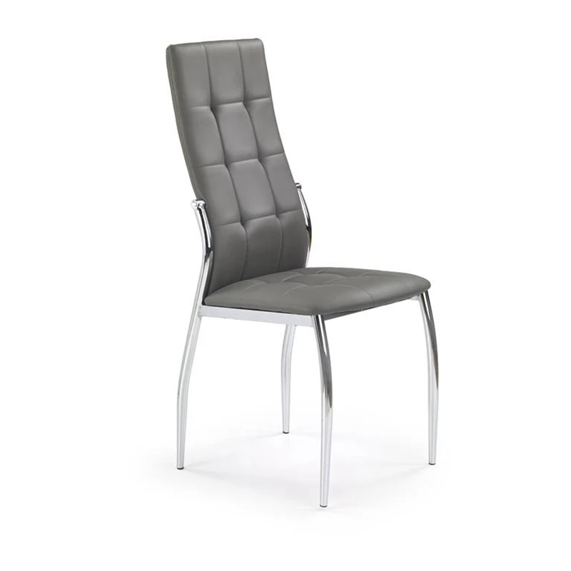 Chaises Pour Restaurant Furniture Black Dining Chair With Chrome Legs