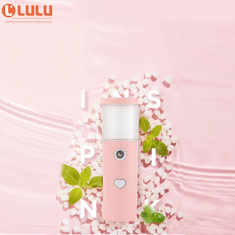 2021 Face Sprayer Facial Humidifier Moisturizing System Home Spa Facial Beauty Nano Facial Skin Spray Humidifier