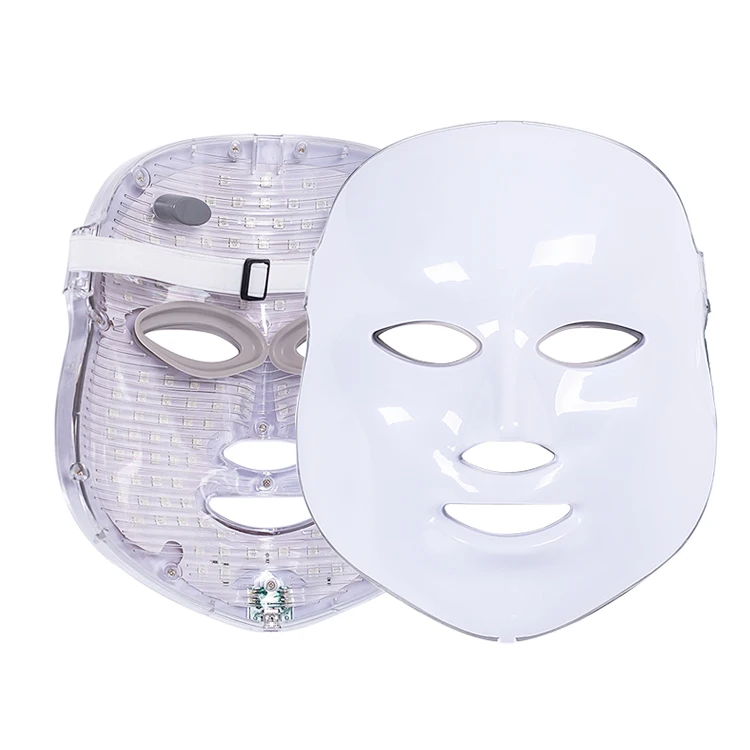 2021 Лидер продаж удаление морщин анти-акне фирмы повреждала нежную кожу удаление пигмента функция Красная маска физиотерапии 7-цветная светодиодная маска для лица