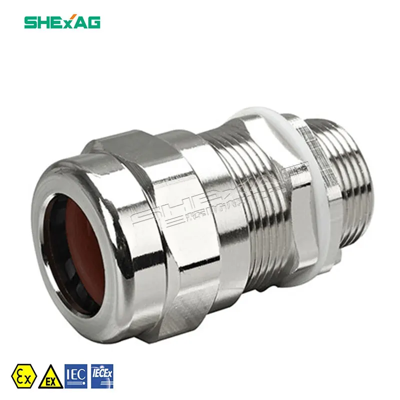2020 Hot selling m20 metal brass cable gland m20s manufacturers
