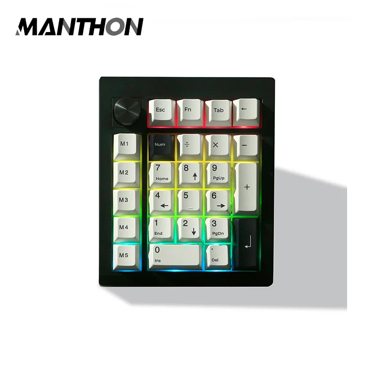 GMK26 Numpad BT2.4G 3-режимная прокладка механическая клавиатура PBT Keycaps поддержка QMK/через горячий переключатель номер клавиатуры