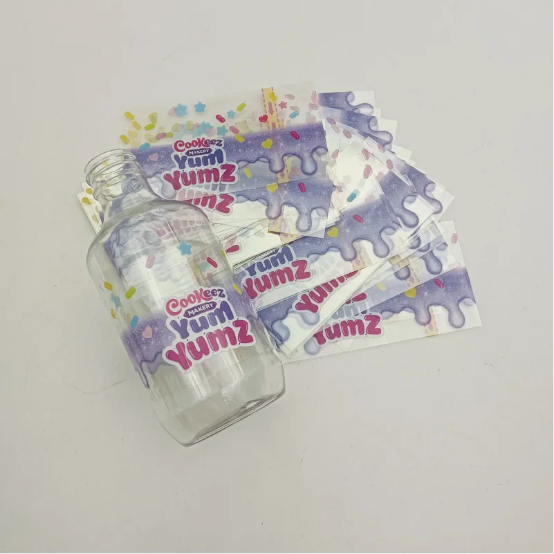 Low MOQ Best Price Custom Heat Shrink Wrapper Seal Labels Printing Custom Shrinking Plastic Film Sleeve Packaging