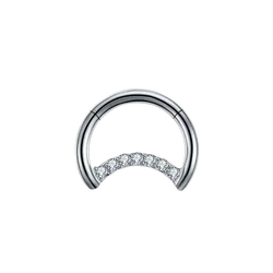 High Quality Cheap Jewelry Girls Piercings Internally Threaded Hand Make New Style Septum Clicker