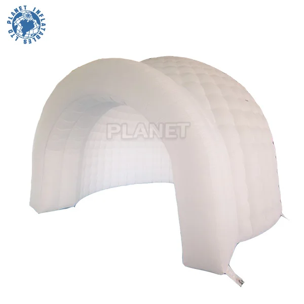 Hot Selling Large Transparent Inflatable Igloo 5m LED Light Bubble Igloo Inflatable Dome Tent