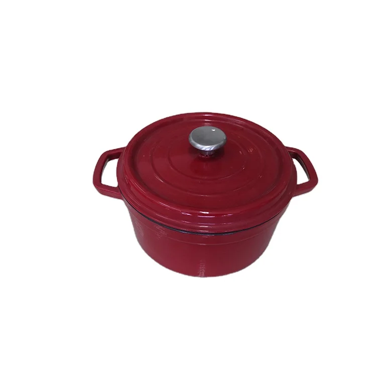 
Hot Sale Enamel Die Cast Casserole Iron Eco-Friendly Die Cast Casserole with Two Handles 