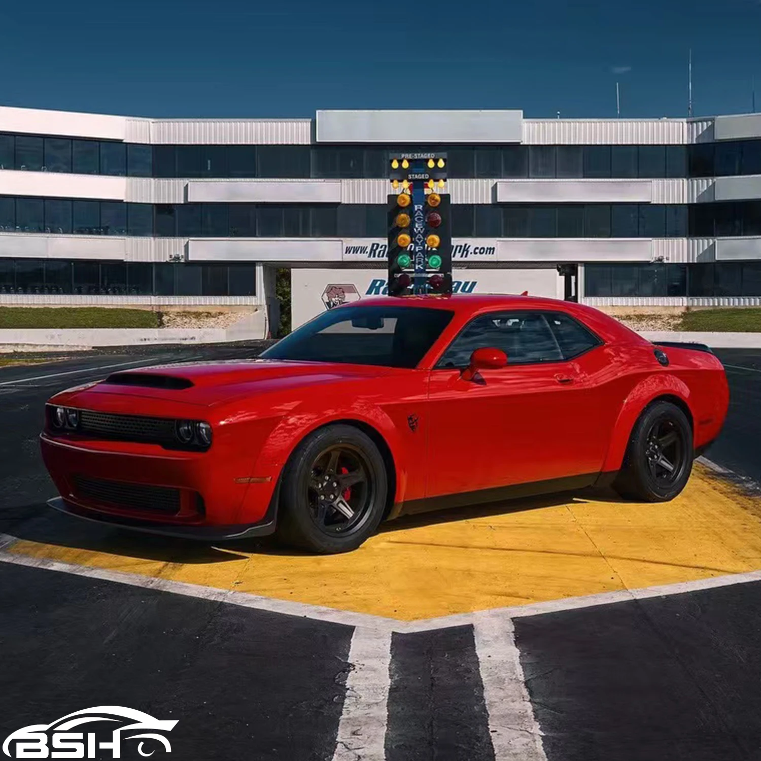 Аксессуары для переднего бампера автомобиля в стиле демона широкие бамперы Dodge Challenger Hellcat