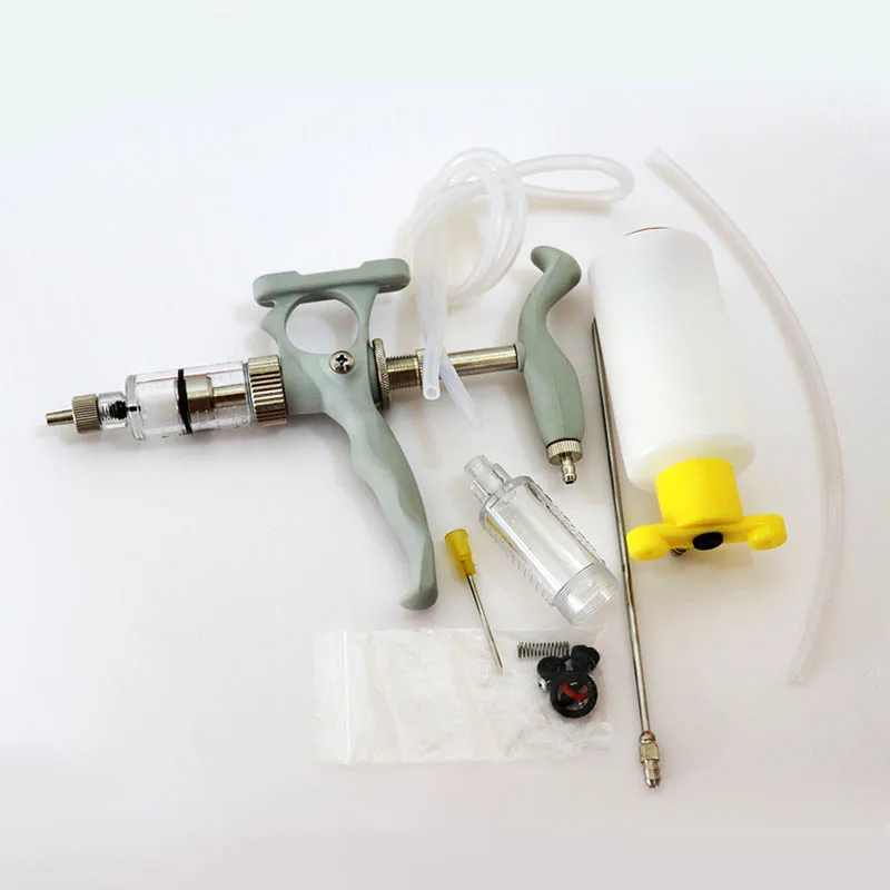 Automatic Vaccinator For Poultry injector lock syringe with bottle