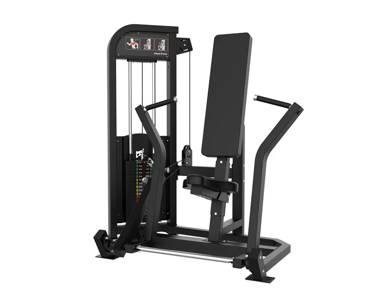 Shizhuo pin loaded gym equipment strength training machine Seated Chest Press