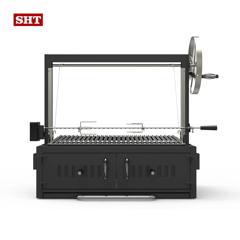 Argentinian Rotating Bbq Skewers Outdoor Chicken Grills