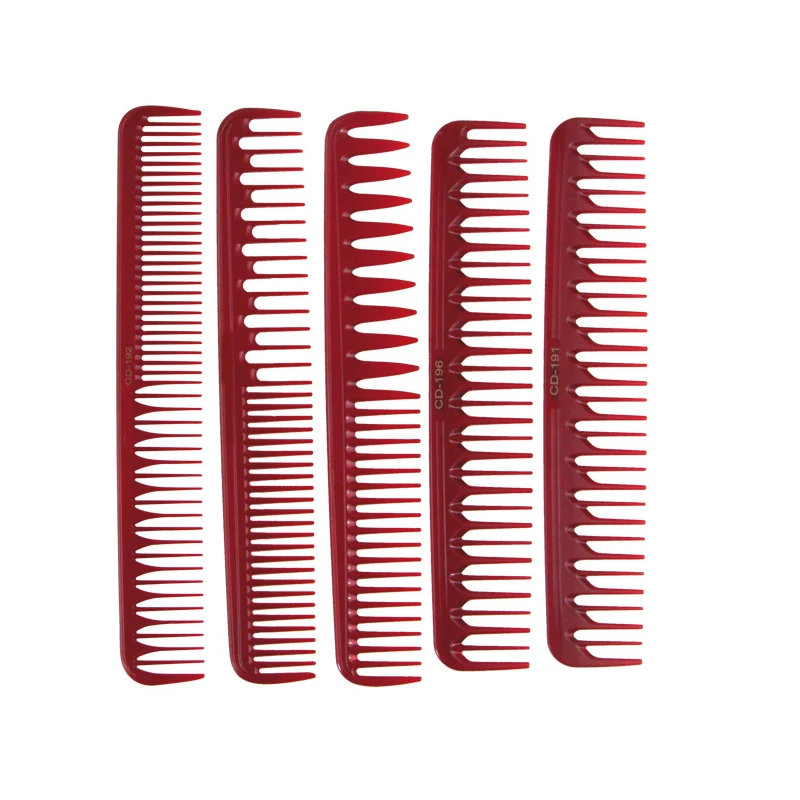 Carbon Fiber Multifunctional Haircut Comb For Salon Stylish Hairdressing Multi-length Tooth Large Hair Cutting Comb
