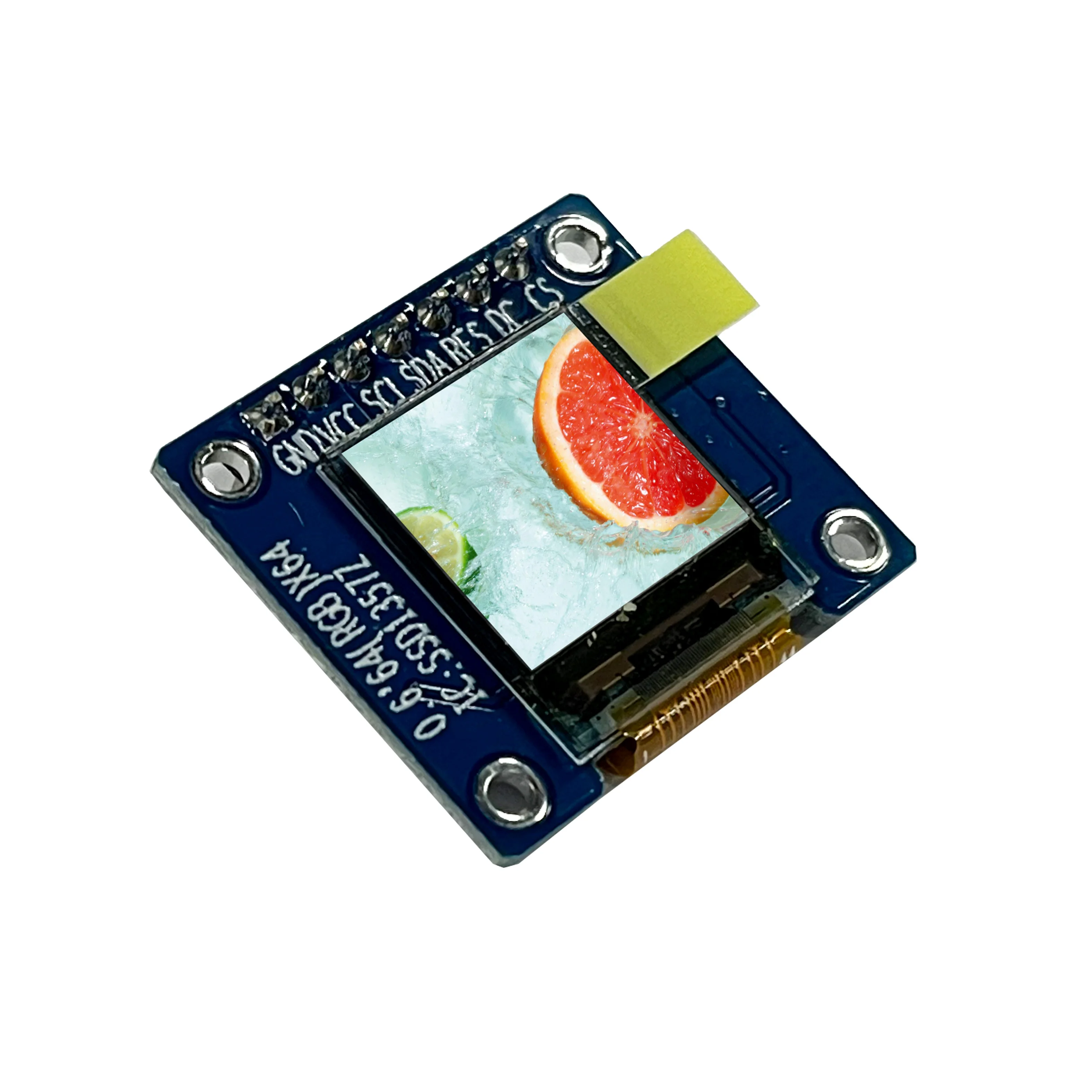 0.6 inch 64*64  IPS  PMOLED  with PCB controller board Display Module IC  SSD1357Z  Fully compatible with UG-6464TDDBG01