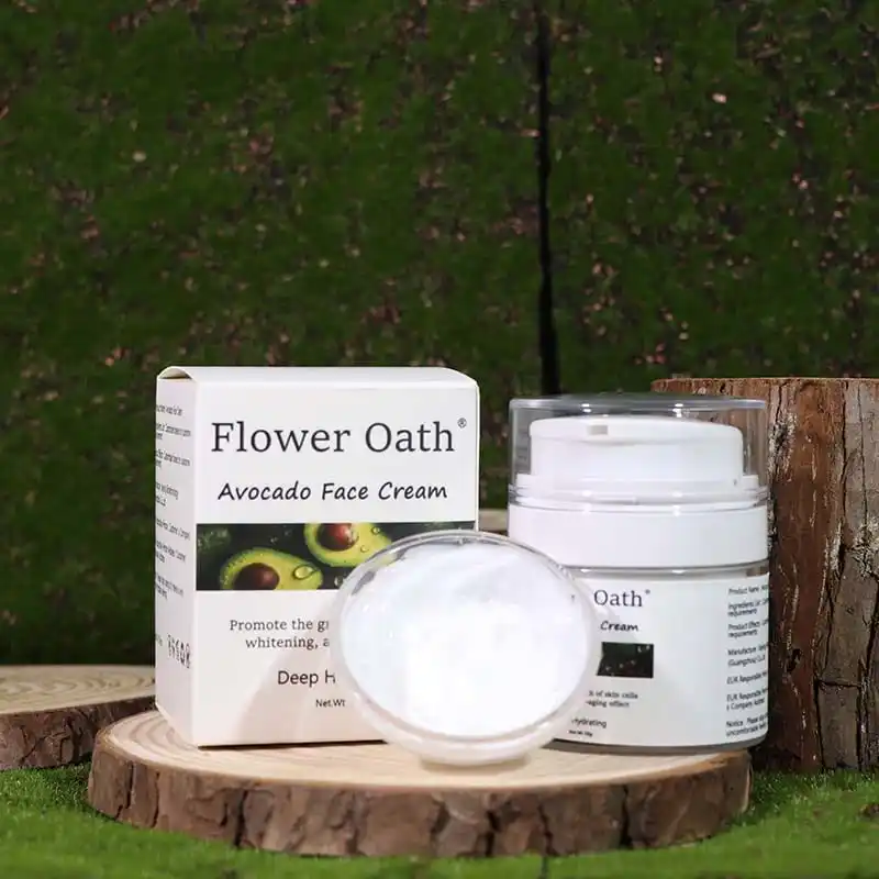 delicate fruit facial cream collagen anti acne Best for glowing skin brightening avocado wrinkle remover Face cream make up base