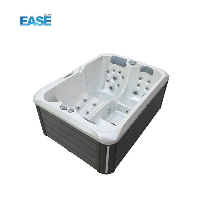 E-162S  Spa Design 3 Person 25 Jets Outdoor Hot Tub Spa Freestanding Bathtub For Massage Function