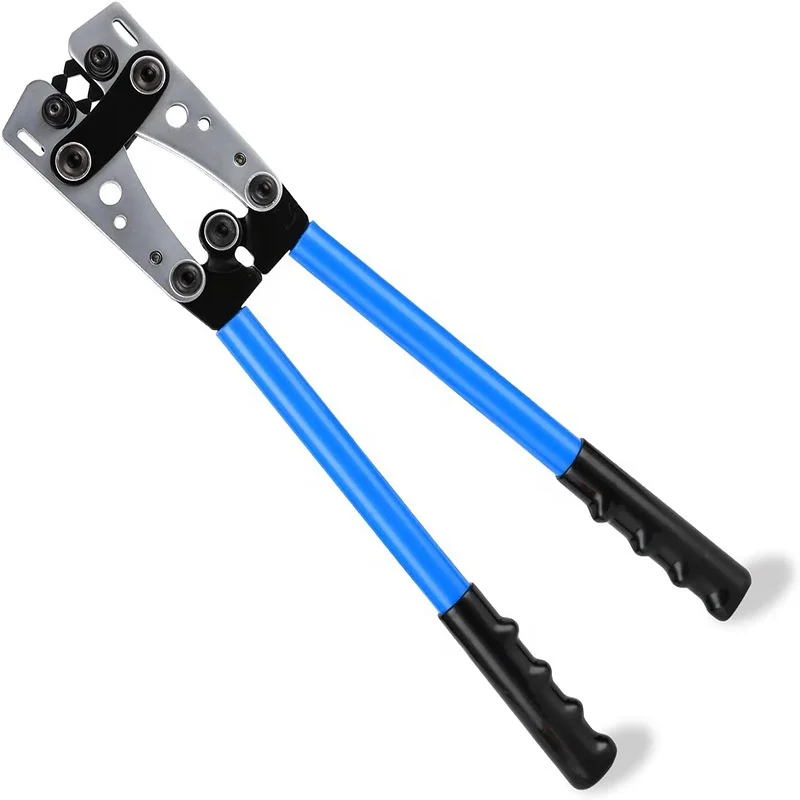 YTH HX-50B chromium plated Heavy Duty Battery Wire Ring terminal Cable Lug Crimping Tool wire Crimper Terminal Crimping Pliers