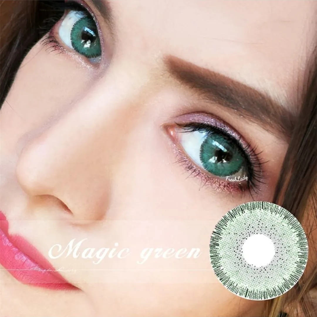 Hot selling Magic MOCHA series colored eye contact lens Lentes de contacto  high quality five colors contact wholesale