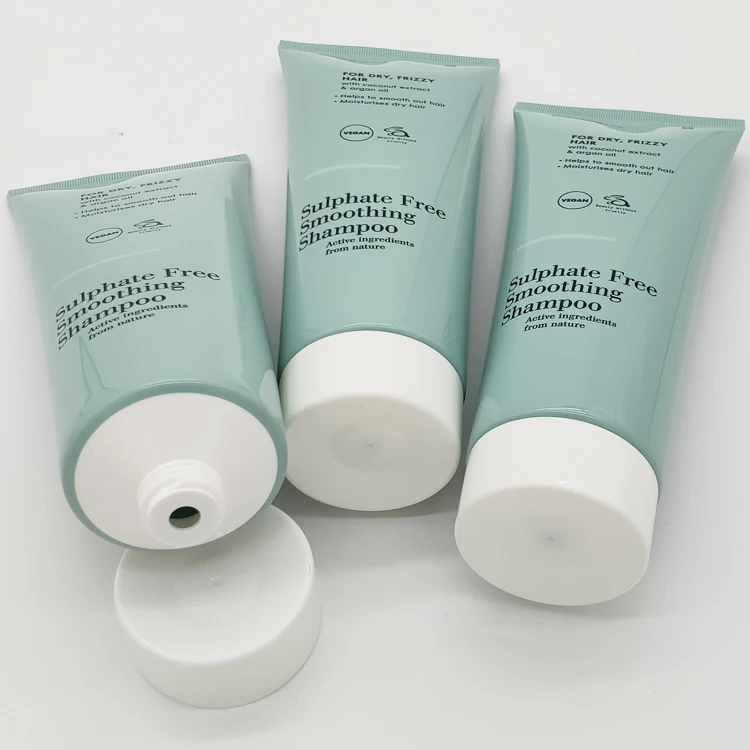 30ml 60ml 100ml palegreen sulphate free smoothing conditioner active ingredients from nature  cosmetic packaging tube