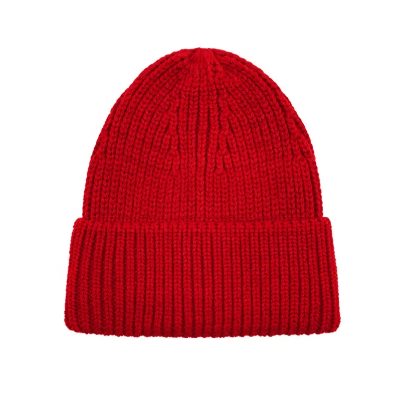 Модная теплая зимняя женская шапка однотонные шерстяные шапки вязаные зимние для мужчин и