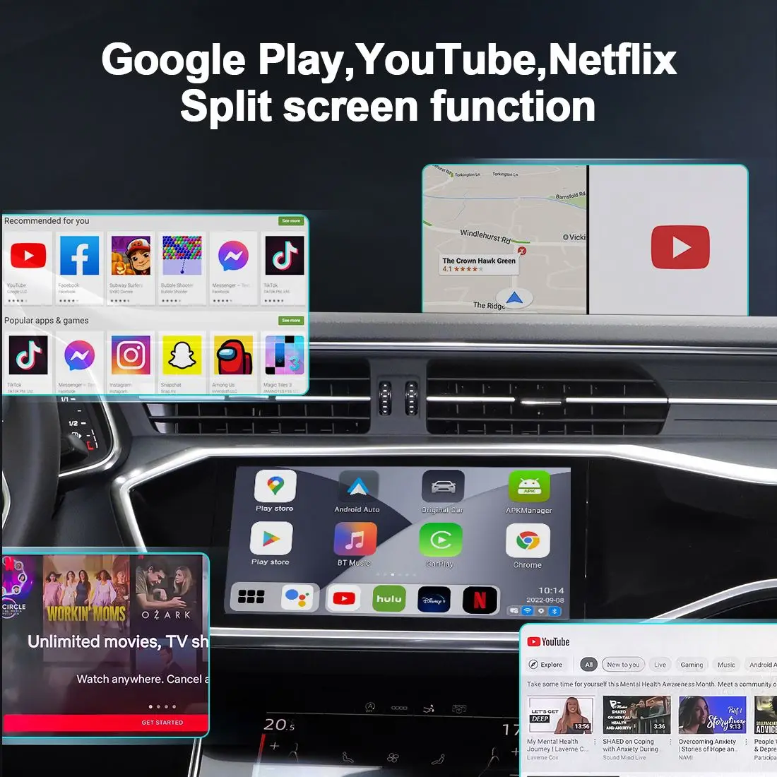Joyeauto MMB MAX 2.0 for HD MI CarPlay AI Box Wireless CarPlay Android Auto YouTube Netflix portable carplay adapter magic box