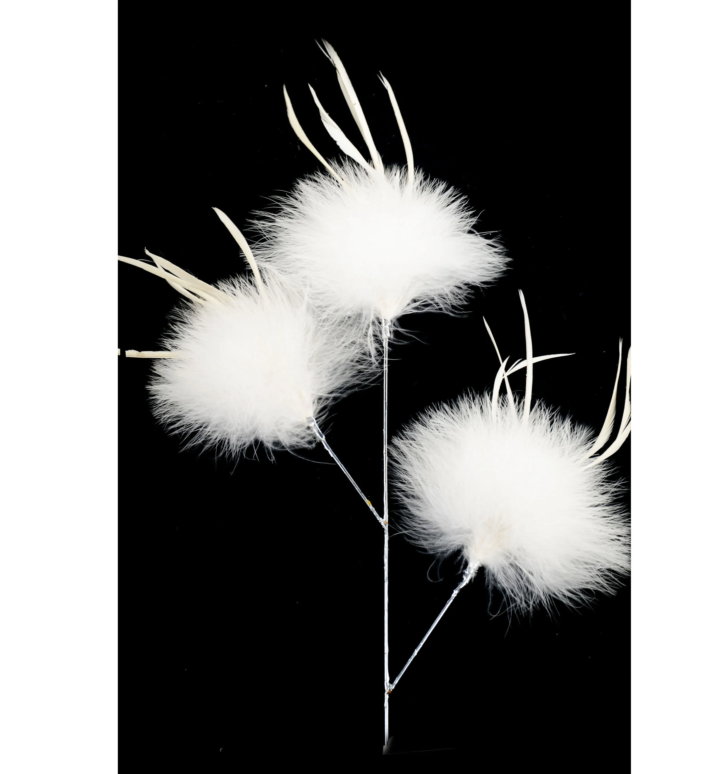 Good Feather Floral Pick for Floral Arrangement Supply Bouquet Home Wedding Birthday Party Vase Craft Boho Cxmas Holiday Decor