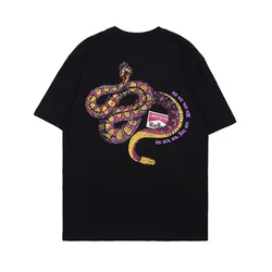 Men popular graphic tees in soft cotton oversized style t shirts