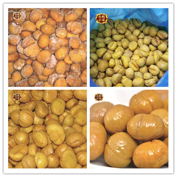 450g Quick Freezing Organic Ice Chestnut Snack