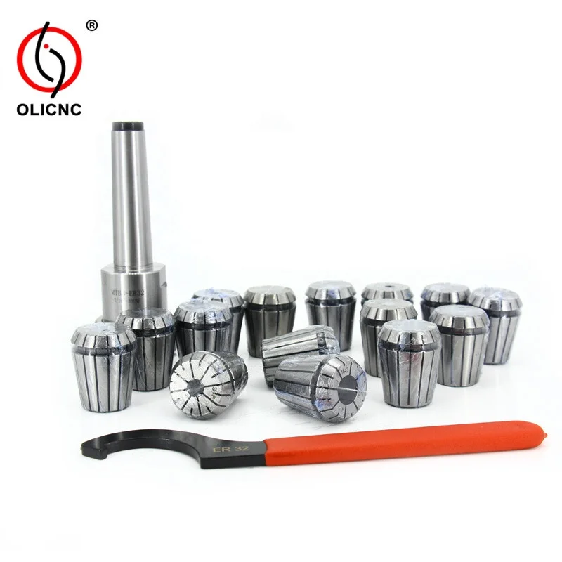 Станки для MT3-ER32-15pcs цанговый патрон комплекты MT-ER цанговый держатели для станка с ЧПУ