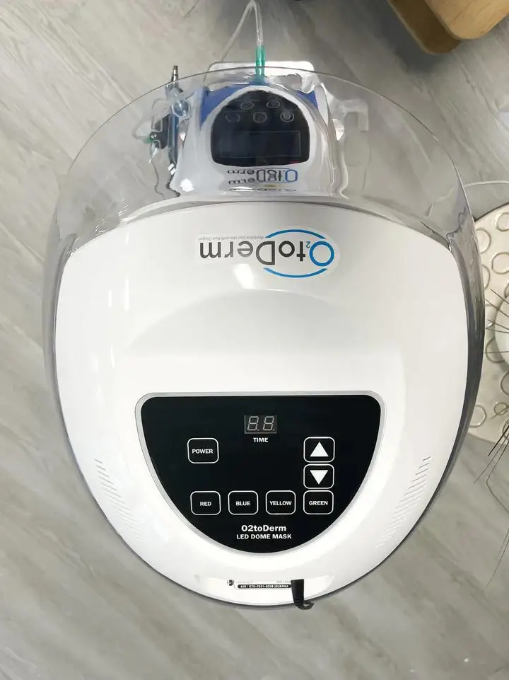O2toderm светодиодный купол O2 для Derm чистый кислород O2derm кислородная маска для лица купольная терапия кислородная инфузионная машина для лица