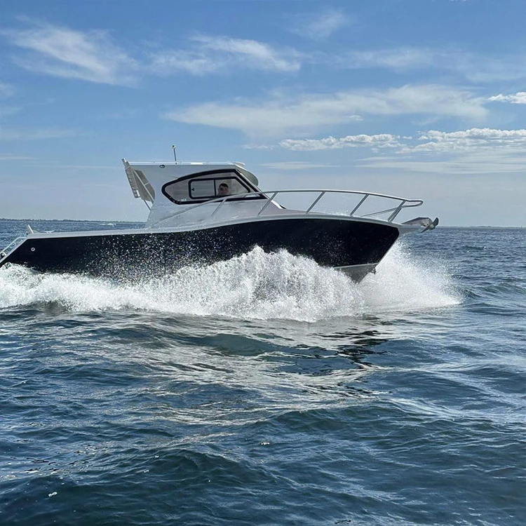 Aluminum Fishing Boat 250-350Hp Small Fishing Boat With Motor And Trailer Fishing Boat With Motor