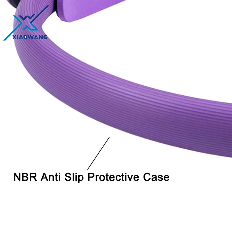 2023 hot sales Chinese manufacturer custom logo 38 cm fitness exercise magic high quality fitness yoga circle ring