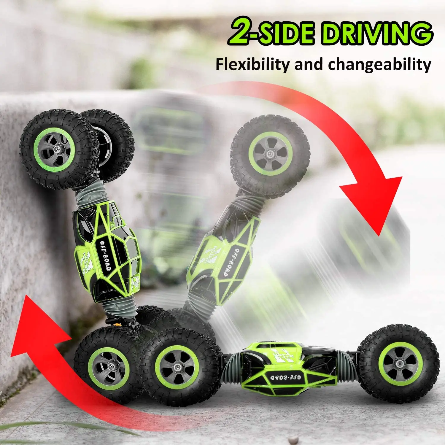 Perfect Rc Cars Hobby Kids Radio Control Toys 1:8 High Speed Remote Control Climbing Car Big Size Off-road  Rc Car Carros Rc