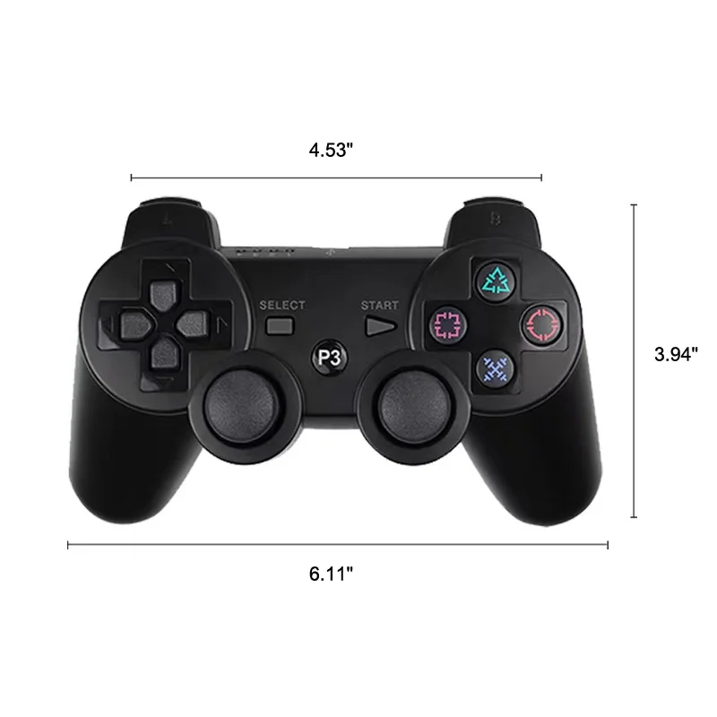 P3 Wireless Gamepad Blue tooth game controller for PS3 Joystick Console Controle For USB PC Controller