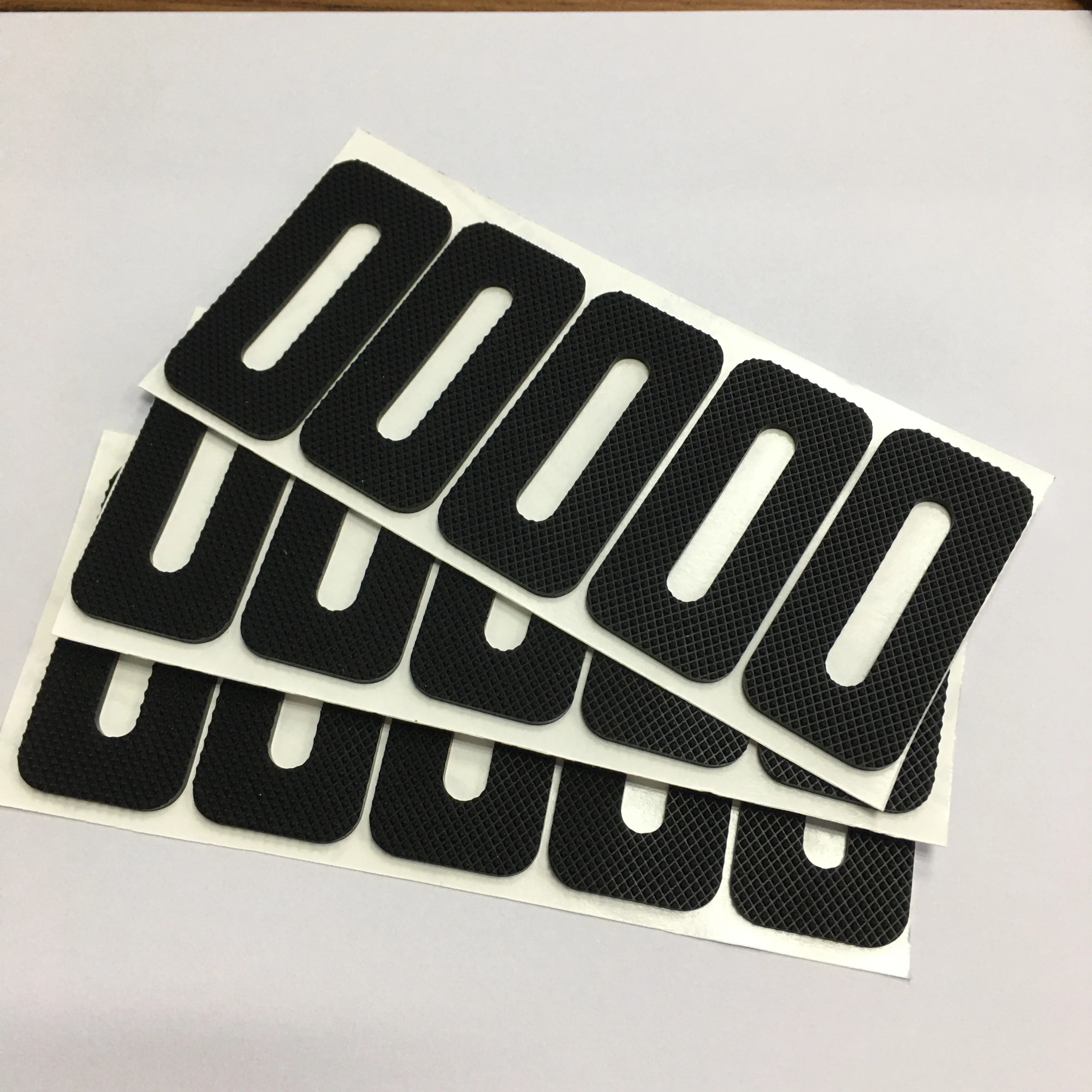 Customize Anti-Slip Sticky Silicone Washer Adhesive Rubber Washer