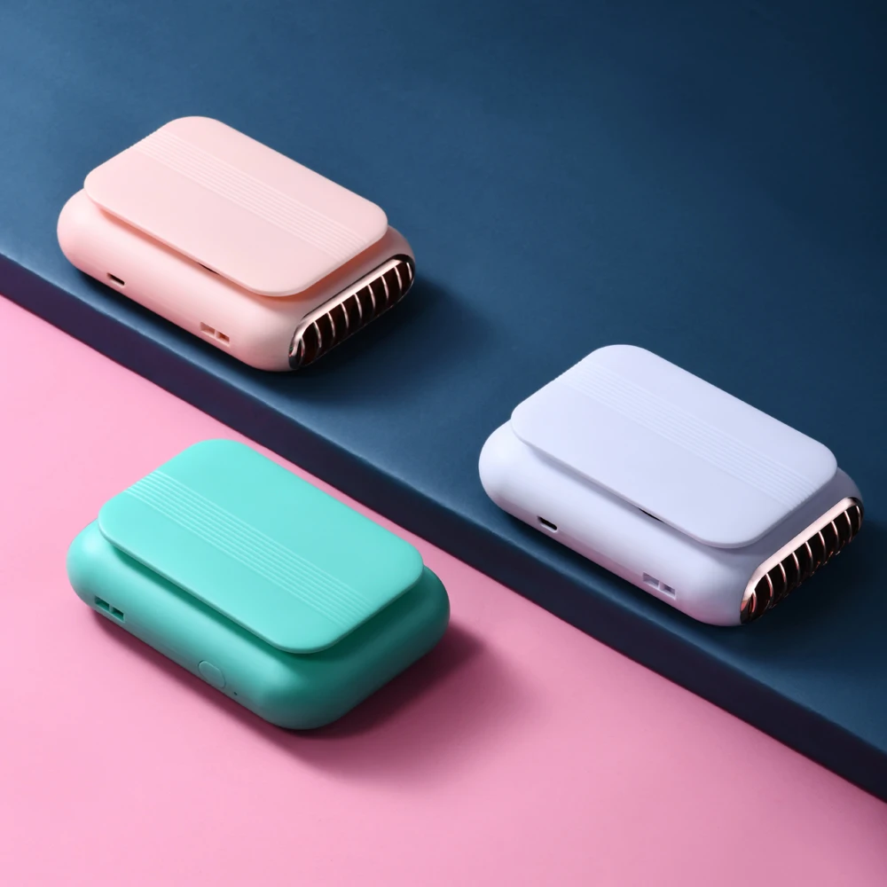 
Low cost F18 Hanging Neck USB rechargable Mini Fan for outdoor tavelling with free of delivery cost 