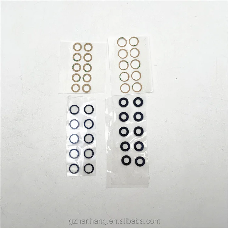 For iPhone x xs MAX OEM Original Back Rear Camera Lens Glass Replacement with sticker adhesive 2pcs/set