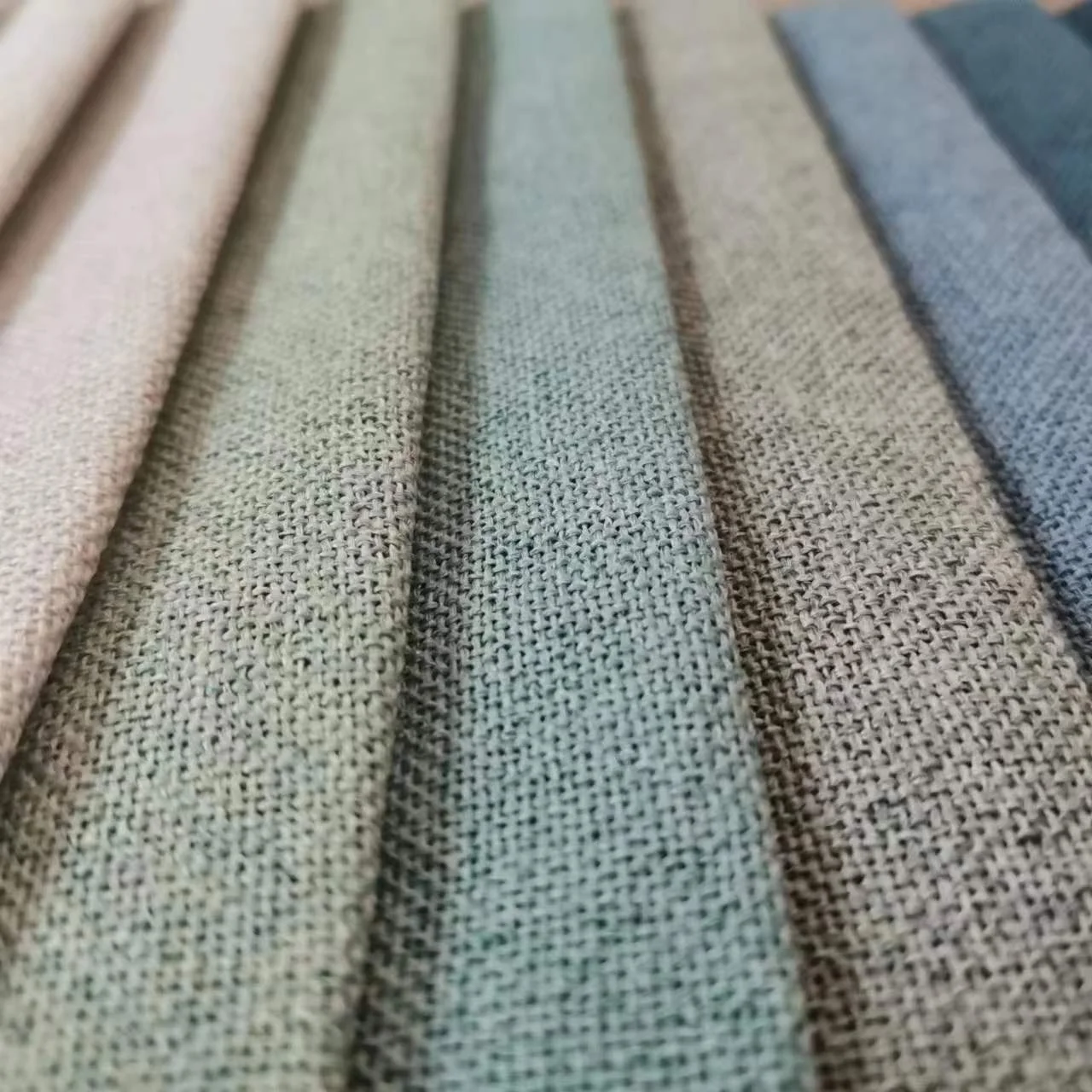 Chair fabric Furniture Linen look sofa fabric cheap upholstery fabric