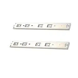 Roller Linear Guide Cabinet Kitchen Push To Open Drawer Accessories Mechanism Corredicas Telescopic 45mm Heavy Drawer